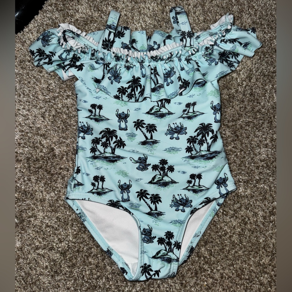DISNEY STITCH SWIMSUIT SIZE 2